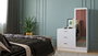 Hanah Home Armario Multiusos Cc6-W Blanco